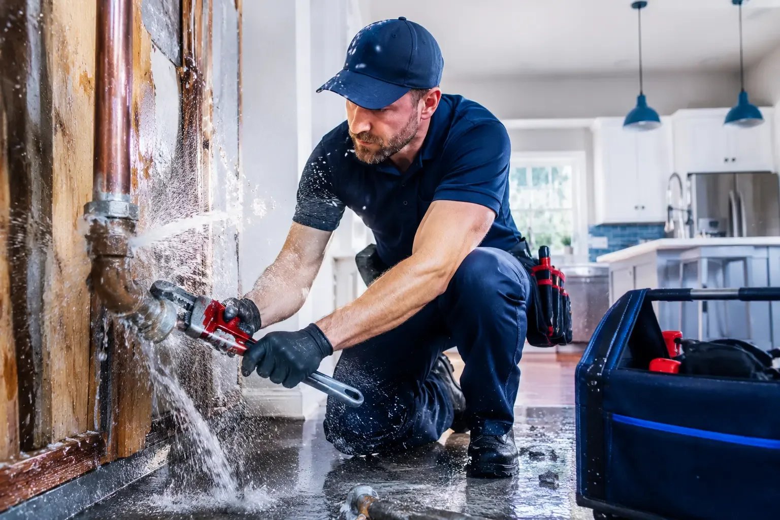 Local emergency pipe repair professionals in Oskaloosa, KS